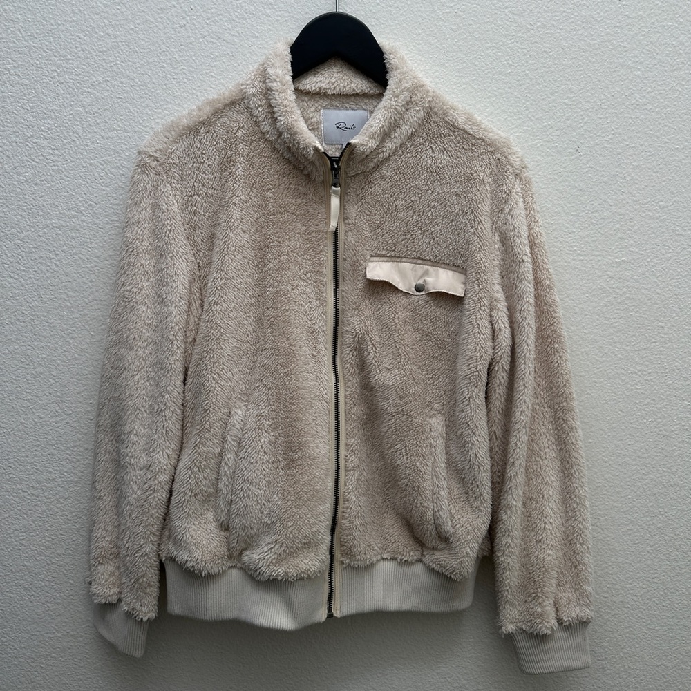 Rails Austin Zip-Up Teddy Fleece - image 5